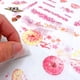 thumbnail image 5 of Pegatinas creativas y de papel hasta la serie cálida Pegatinas de cuenta manual Pegatinas de álbum hechas a mano 6 piezas, 5 of 5