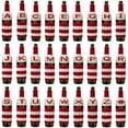 thumbnail image 5 of Christmas Wine Bottle Sweater Cover,Christmas Cute Wine Bottle Covers,Christmas Burlap Wine Gift Bags,Knitted Alphabet Wine Bottle Sleeve Red and White 26 Letters DIY Wine Bottle Decoration, 5 of 9