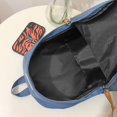 thumbnail image 3 of Nylon Fashion Backpack Casual Candy Color Solid Color Shopper Bag (Green), 3 of 10