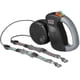 thumbnail image 1 of Double Leash Dog Leash, Retractable Dog Leash Double Leash For Two Dogs Dog Leash 2 Dogs Double Leash,black--, 1 of 4