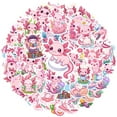 thumbnail image 2 of 35pcs-50pcs Colorful Axolotl Stickers Animal Cute Cartoon Stationery Stickers for Phone Laptop Suitcase, 2 of 9