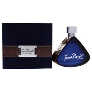 Armaf Tres Nuit Eau De Toilette for Men, 3.4 oz