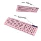 thumbnail image 1 of Teclado Para Juegos Con Cable USB 104 Teclas Retroiluminado Ergonómico Patas Plegables Suspendido Cóncavo Teclas Redondas Teclas Multimedia Compatible Con Portátil Escritorio, 1 of 7
