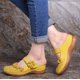 thumbnail image 1 of Sandalias de punta redonda con flores huecas cómodas para mujer y niña, zapatos de suela blanda Wmkox8yii hj789, 1 of 2