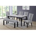 thumbnail image 4 of Aerys Lucky Faux Marble Top Dining Table, 4 of 4