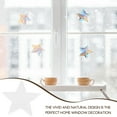 thumbnail image 5 of LEORX 8Pcs Static Cling Window Decals White Anti Collision Stickers for Bird Prevention, 5 of 6