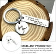 thumbnail image 4 of MasteelfCA 1Pc Sentence Lettering Keychain Creative Unisex Bag Pendant Valentine's Day Gift, 4 of 7