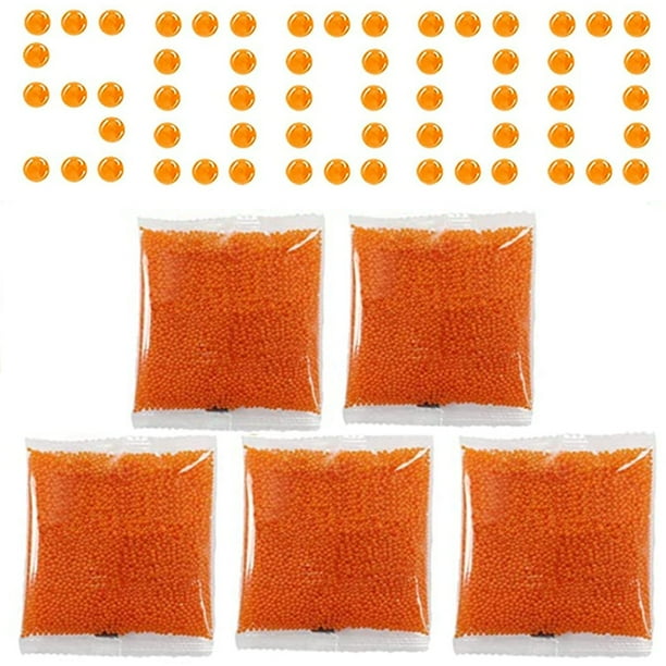 Water Balls Beads Refill Ammo (78 mm,5 Pack,10000 Pieces Per Pack),Gel