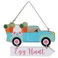 thumbnail image 2 of Cheapark Easter Doorplate Pendant Decoration Wooden Listing Party Sign, 2 of 7