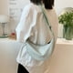 thumbnail image 5 of Mochila de hombro bolso cruzado bolsa de mensajería para mujer, bolso portátil, estilo elegante, compatible con teléfono móvil, fácil de usar, ajustable, material de cuero resistente, para, 5 of 9