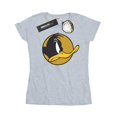 thumbnail image 1 of Looney Tunes Womens Daffy Duck Dotted Profile Cotton T-Shirt, 1 of 1