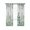 Green, variant on Green Eucalyptus Leaves Blackout Curtains, Light Blocking Print Window Curtains, Watercolor Spring Summer Botanical Thermal Insulated Window Drapes for Living Room 2 Panels, 104"W x 52"L