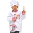 thumbnail image 3 of Conjunto de disfraces de juego de roles de chef con accesorios realistas Embalaje sin frustraciones: traje de chef imaginario, disfraz de chef para niños, niños pequeños, edades, 3 of 5