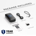 thumbnail image 2 of Eyoyo Mini Scanner de Codes-Barres Bluetooth 1D, Lecteur de Codes-Barres Bluetooth & USB Filaire & 2.4G Sans Fil Portable avec Windows, 2 of 9
