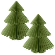 Briarwood Lane Multipack Green Tree Small Honeycomb Paper Decor (2-pack)