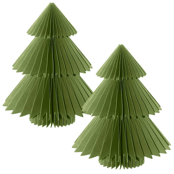 Briarwood Lane Multipack Green Tree Small Honeycomb Paper Decor (2-pack)