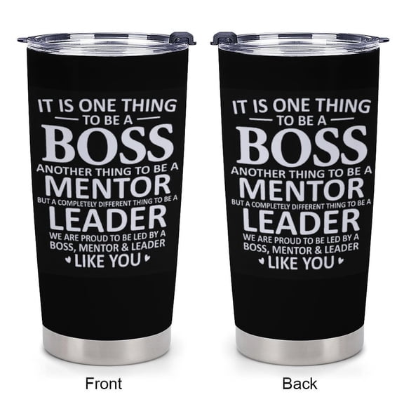 Boss Gifts - Bosses Day Gifts for Men - It Is One Thing to Be A Boss - Appreciation Christmas Gift for Bosses, Mentor, Leader, Manager, Men, Male - 20oz Tumbler