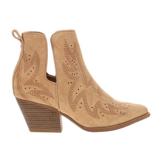 Roper Womens Olivia Pointed Toe Cowboy Ankle Boots