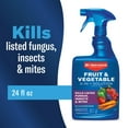 thumbnail image 2 of BioAdvanced Fruit & Vegetable 3-in-1, Ready-to-Use, 24 oz. Kills Listed Fungus, Insects and Mites!, 2 of 7