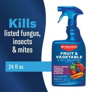 BioAdvanced Fruit & Vegetable 3-in-1, Ready-to-Use, 24 oz. Kills Listed Fungus, Insects and Mites!