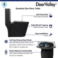 thumbnail image 6 of Ace 1.6 GPF Dual-Flush Toilet Modern Elongated One-Piece Toilet for Floor Mounted Glazed Surface (Seat Included) DV-1F0027R, 6 of 16