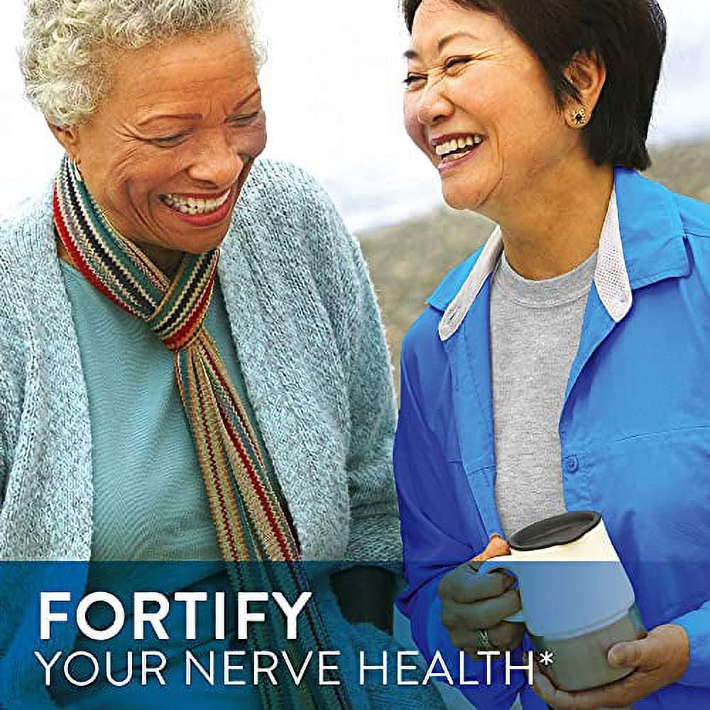 Nervive Nerve Health for Nerve Support, Alpha Lipoic Acid, ALA, Vitamins B1 B6 B12, 30 Tablets