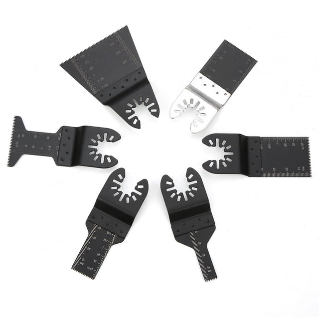 20pcs 10/20/34/44/68mm Oscillating Multifunctional Cutting Saw Blade Precision Cutting Tool Set