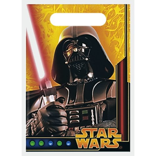 Star Wars - Party Supplies - Treat Sacks - 8 Sacks / Per Pack