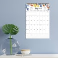 thumbnail image 6 of 2026-2027 Wall Calendar 18 Month Planner July 2026 to December 2027, Large Monthly Pages 1.5" Blocks, Notes Section, Botanical Floral Design, Twin-Wire Hanging, 6 of 6