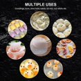 thumbnail image 5 of Silicone Steamer Liners Dehydrator Sheets, 6pcs Bamboo Steamer Liner 10 Inch Fruit Dehydrator Non Stick Reusable Mesh Baking Mat, 5 of 5