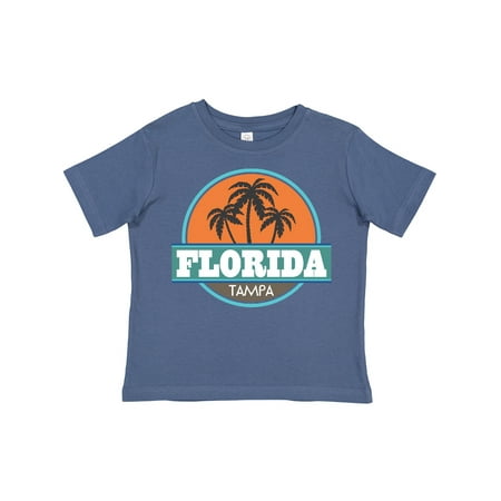 

Inktastic Tampa Florida Vintage Gift Toddler Boy or Toddler Girl T-Shirt