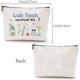 thumbnail image 2 of Bolsa de kit de supervivencia para laboratorio, bolsa de maquillaje, bolsa de lona para cosméticos, estuche multiusos para bolígrafos, neceser con cremallera, bolsa de viaje, monedero, 2 of 6