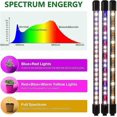 thumbnail image 3 of Plant Light, 80 LEDs Grow Light LED Plant Lamp 4 Heads Plant Grow Light, 3 Brightness Modes, 10 Dimmable Levels and 3 Timer Modes (3/9/12H), 3 of 5