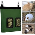 thumbnail image 1 of THPetshop Rabbit Hay Feeder Bag Guinea Pig Hay Feeder Storage Racks Hanging Feeding Hay for Small Animals Chinchilla Hamsters 600D Oxford Cloth Fabric, 1 of 5