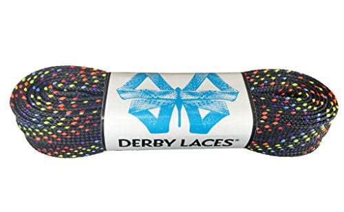 Roller Derby Hockey und Schlittschuhe Schlittschuhe Stiefel Derby Laces Rainbow Mirage Spark Schnürsenkel für Schuhe