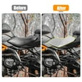 thumbnail image 3 of 50x31.5cm Size M Motorcycle Seat Cover Waterproof Dustproof Motorbike Seat Cushion Protector Silver Tone, 3 of 8