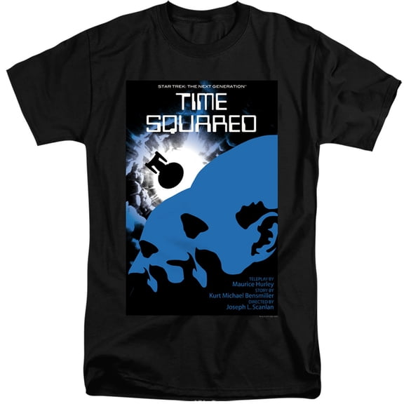 Star Trek Tng Season 2 Episode 13 Adult Tall T-Shirt 18/1 T-Shirt Black