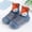 F-403Blue, variant on ZHOGXU Kids Girls Boys Sneakers Non Soft Sole Cartoon Animal Print Mesh Comfortable Breathable Walking Shoes For Casual Daily Wear,Grey,0-6 Months