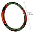 thumbnail image 4 of Mushroom 14.5 Inch Printing PVC Leather Car Wheel Cover Auto Accessories, 4 of 6