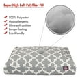 thumbnail image 2 of Majestic Pet | Trellis Rectangle Pet Bed For Dogs, Removable Cover, Gray, Large, 2 of 5