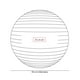 thumbnail image 2 of Pelota de pilates PVC antideslizante para yoga - Wellness, 2 of 4