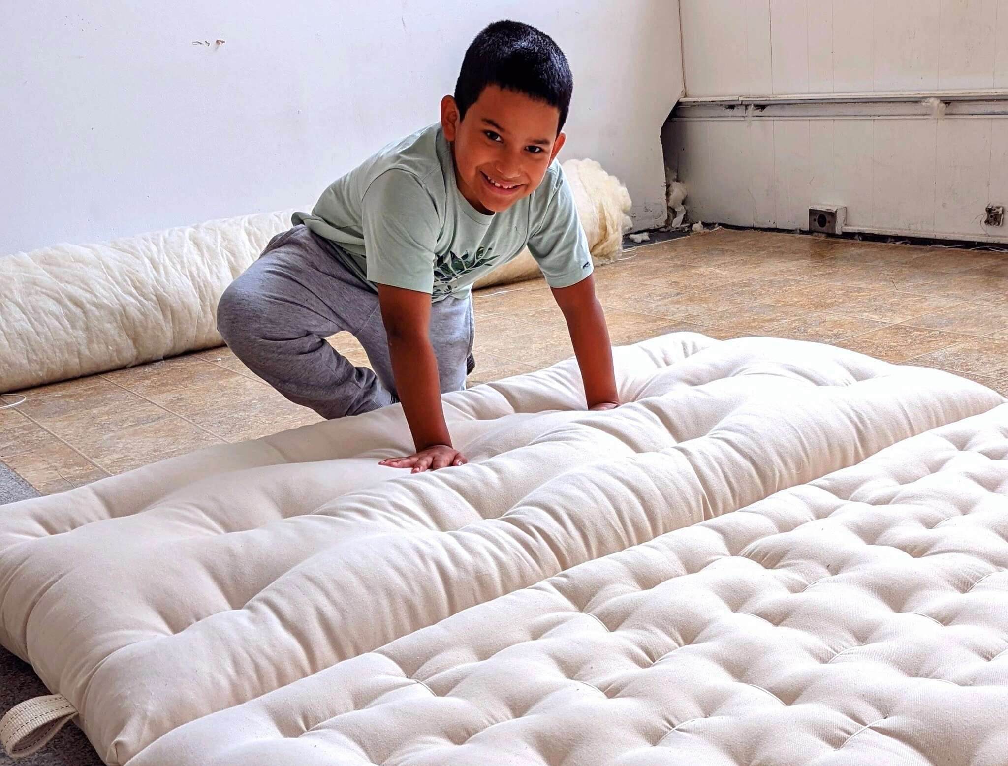 100% Organic Cotton and Wool Dreamton