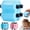 Blue, variant on 4-in-1 Math Practice Roller Stamp, Addition Subtraction Multiplication Division Practice Tool, Randomized Digital Roller Stamp, Reusable Learning Tools for Kids Class & Home Use