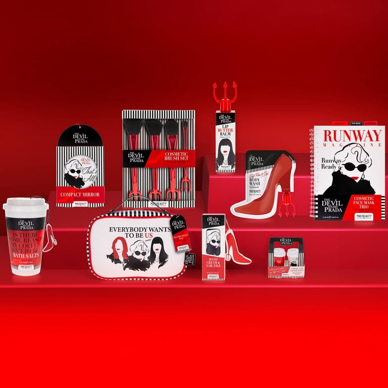 PRADA 赤白チェックオーナメント4個セット 累積売上第1位【PRADA