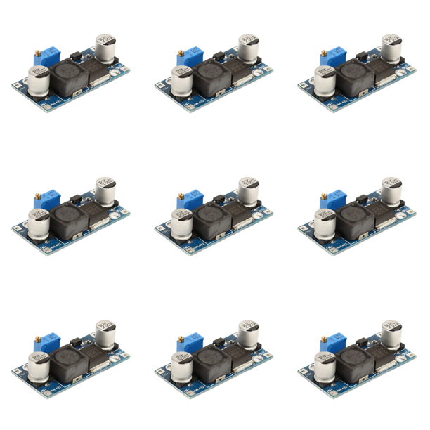 (HW-432) XL6009DC-DC Módulo refuerzo fuente alimentación estabilización voltaje ajustable 5/6/9/12V a 24v