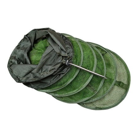 Net Fishing Landing Fish Minnow Nets Cast Mesh Bait Basket Crab Bag Cage Casting Crawfish Baits