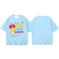 thumbnail image 4 of EHQJNJ T-Shirts Blancs pour Enfants École Mode Décontractée Imprimé Col Rond Manches Courtes T-Shirt Hauts d'Été, 4 of 4