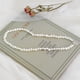 thumbnail image 3 of Collar de perlas Sonducket con detalle de cuentas para mujer joyería estilo vintage blanco 45cm, 3 of 6