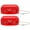 Red, variant on Dayesque 2-Pack Ice Skate Edge Sharpener Quick and Easy Skate Blade Sharpener with Pattern Grinding Tool for Sports