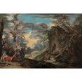 thumbnail image 3 of Joseph Goupy 24x17 Black Modern Framed Museum Art Print Titled - Jacob's Dream (C. 1720), 3 of 5